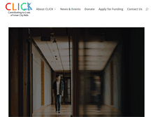 Tablet Screenshot of clicktokids.ca